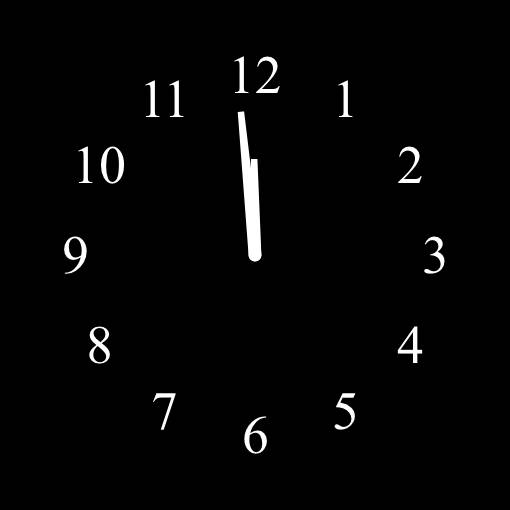 時計Horloge Idées de widgets[XfLi0nMNTSart8yFLnlu]