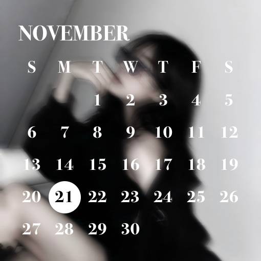 黒 Calendar Idei de widgeturi[pGT1x0yMVVoCQsi89aFM]