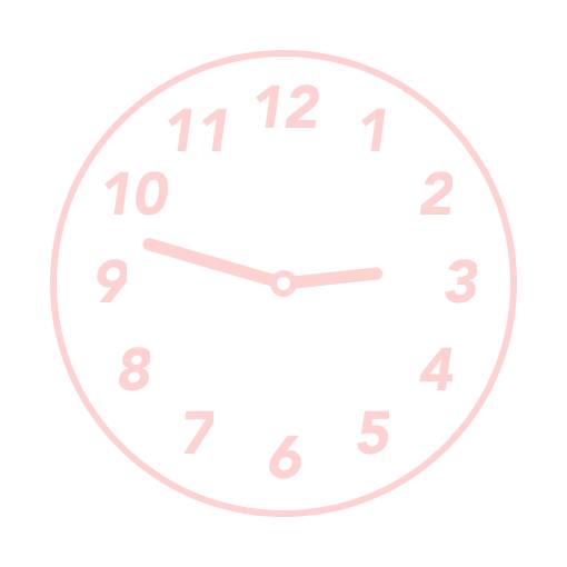 Horloge Idées de widgets[MnRhVWn7RlnPAouUSsh4]