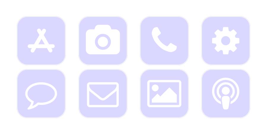 purple pastel Pacchetto icone app[tuC71JMv4CQNIGKLGBWr]
