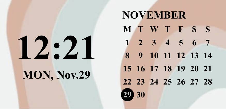 Calendario Ideas de widgets[RZUQocwIBkOoZWEYkSuA]