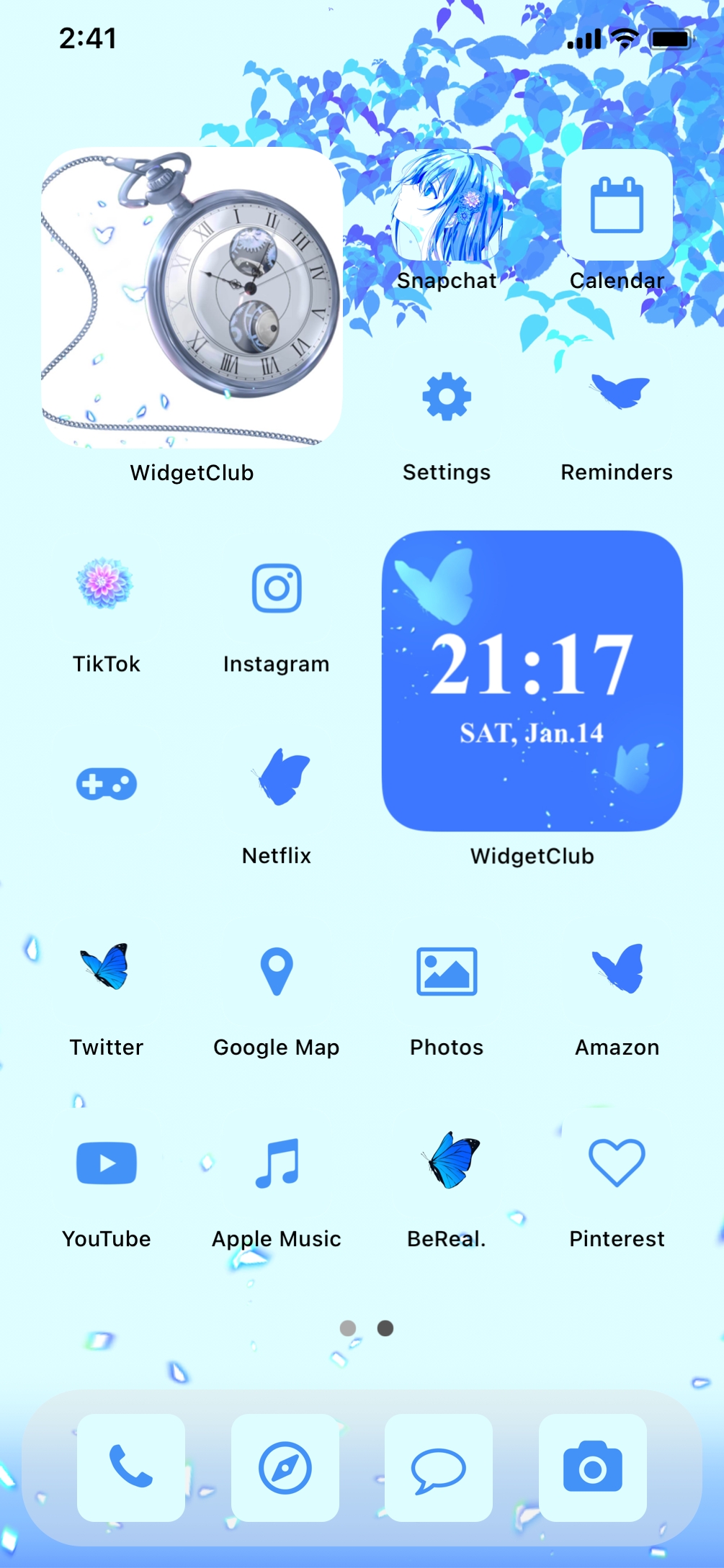 anime widgets ios14 | Iphone features, Ios app iphone, Iphone wallpaper app