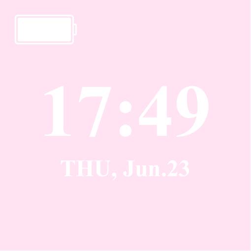 ( ॑꒳ ॑ ) Tid Widget ideer[ABZBe1S3SYKa2OqhlsQI]