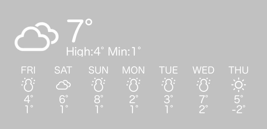 WEATHERTemps Idées de widgets[YxeBcDSG7sAr6pbeA2kE]