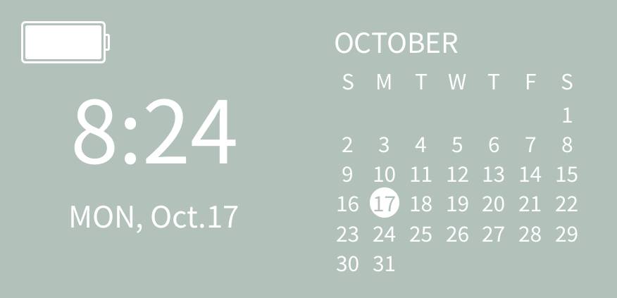 Calendario Ideas de widgets[ynVZ2inlGDkPA53Ei6O1]