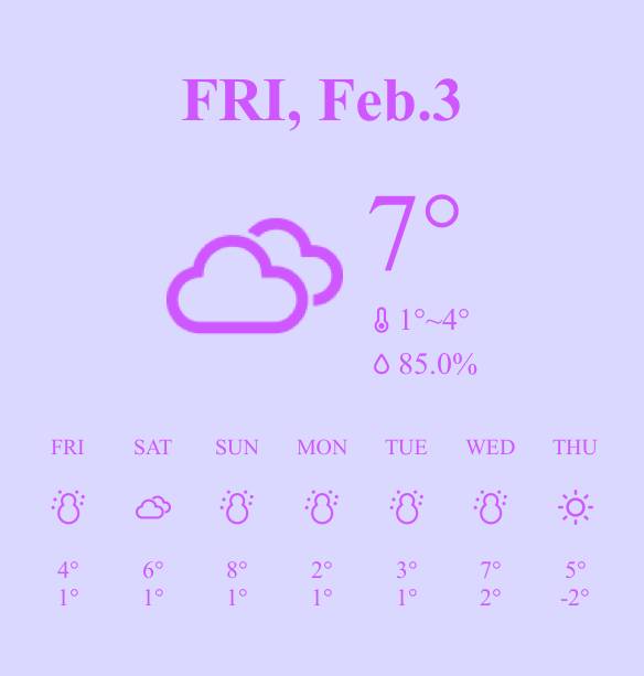 Weather Widget ideas[cHpgt2I9x7RxI2GDHtNA]