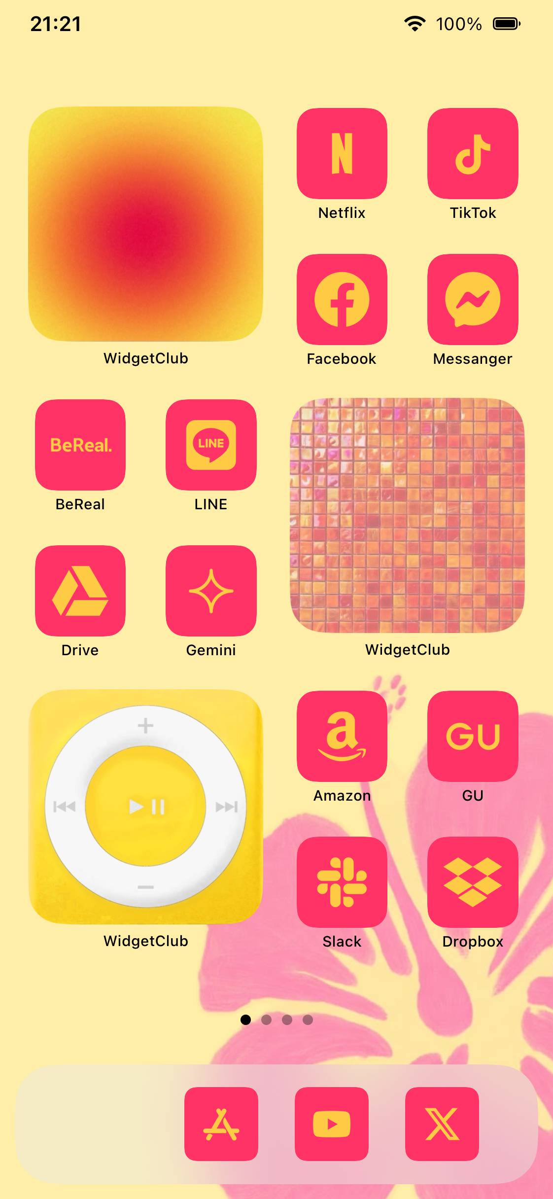 🩷💛★🌺Home Screen ideas[3lt32nBxpGgj2eUvkjC6]