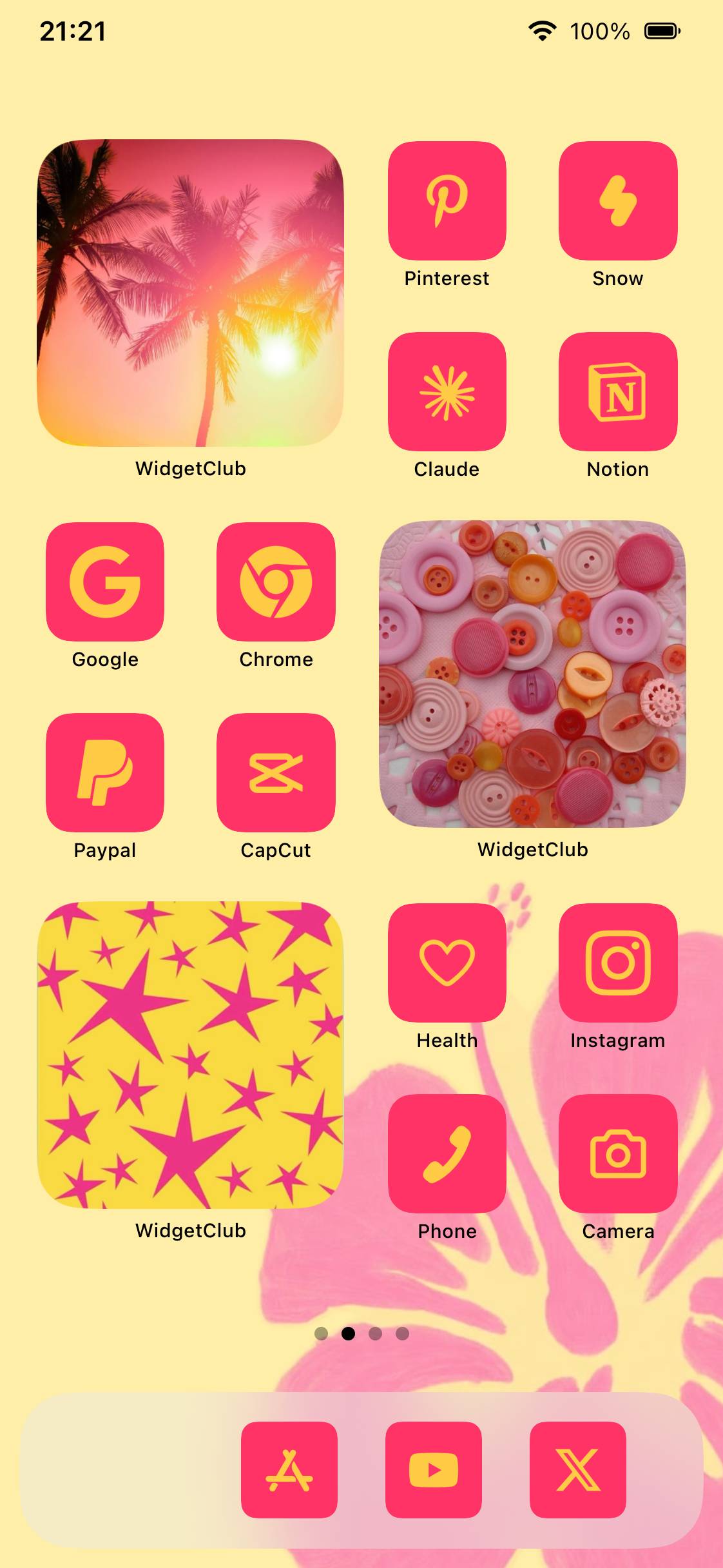 🩷💛★🌺Home Screen ideas[3lt32nBxpGgj2eUvkjC6]