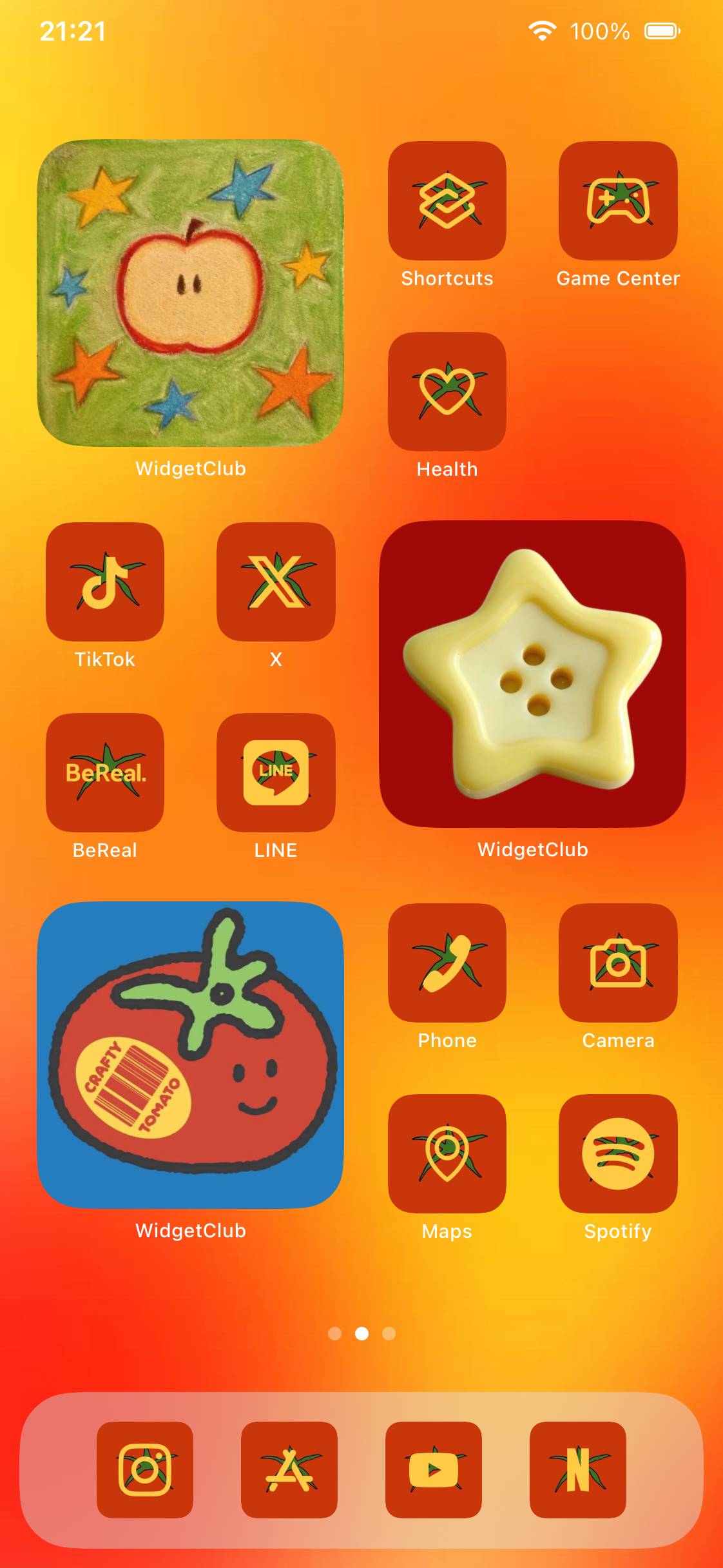 🍅🍅🍅🍅🍅Home Screen ideas[tG7AjCq8a8bSGv9uLEoD]