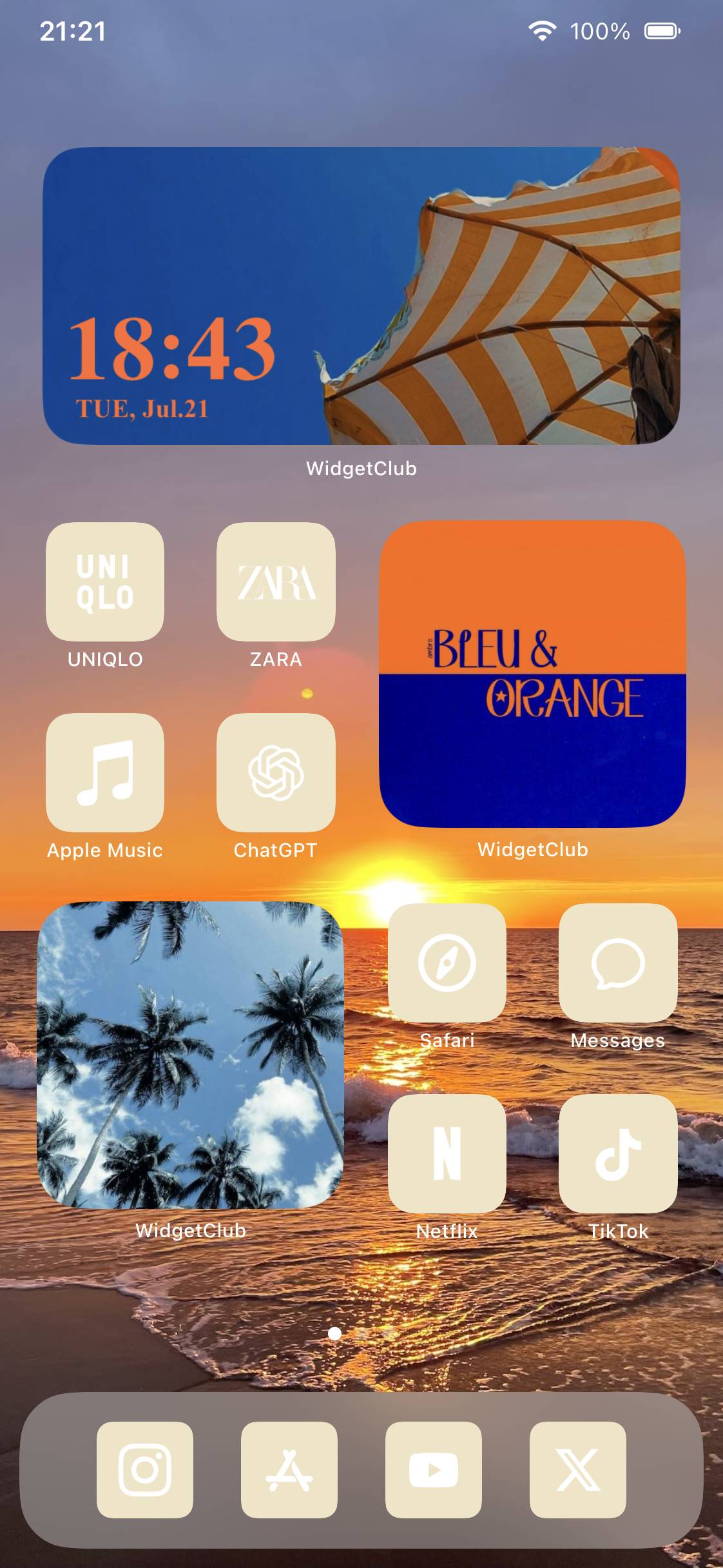 💙🧡⛱️🌊🌇🌴Home Screen ideas[tRcBwPaUa9pSjIudO6TG]