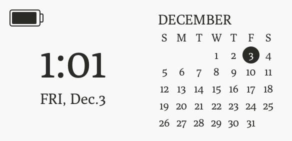 Gray cool widget Календар Ідеї для віджетів[3CPWpjLzIjzU610shbVJ]