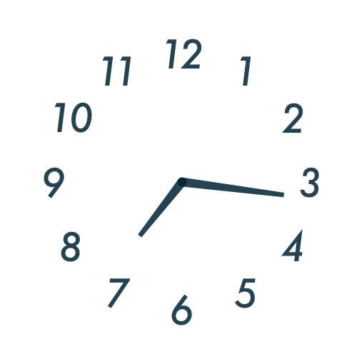 Clock Widget ideas[2WBCKJn9hfITHuZvciJC]