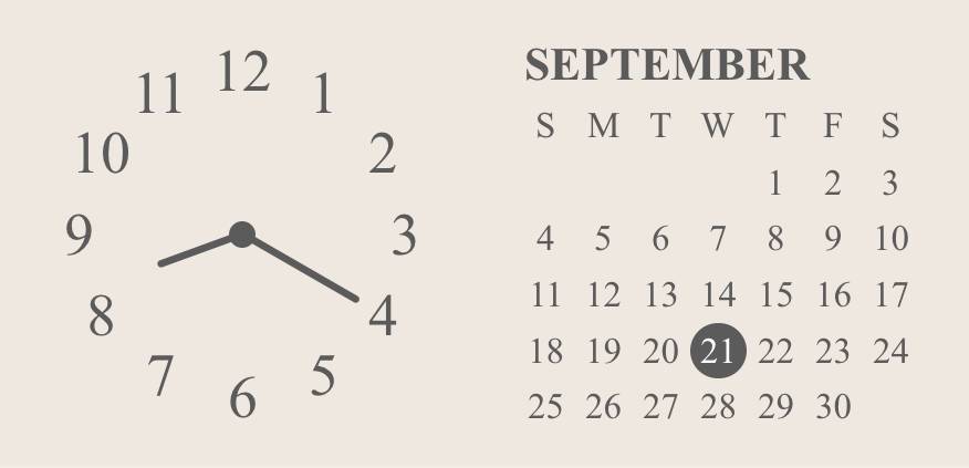 時計とカレンダー საათი ვიჯეტის იდეები[HIoCsEdmtl2gHiwllH4C]