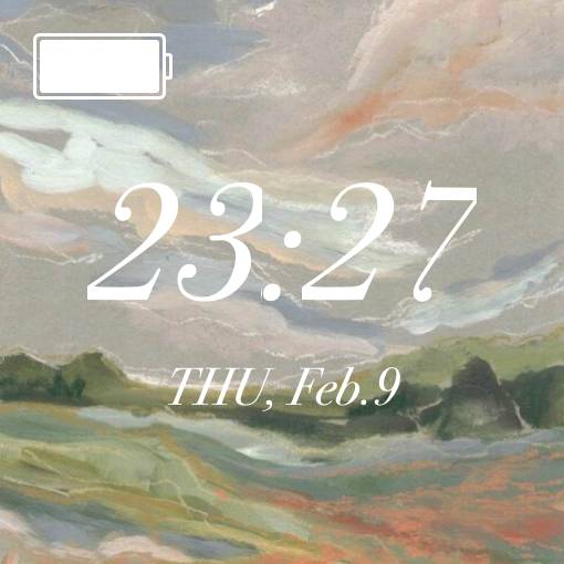 Time Widget ideas[aEOvYiH8cg5S8HVJH07K]