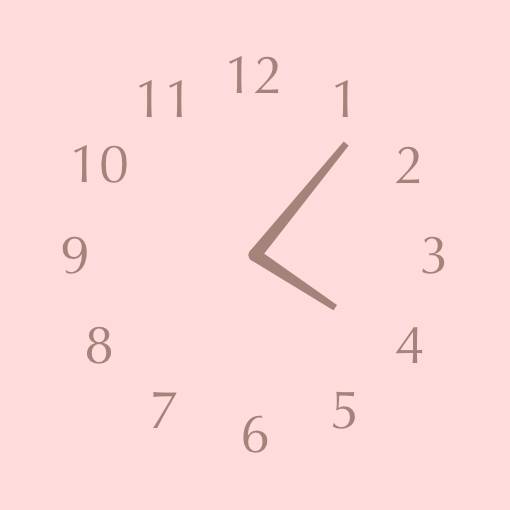 pinkbrown Cái đồng hồ ý tưởng widget[MwzLgTAy7uKd3vLQ6BVm]