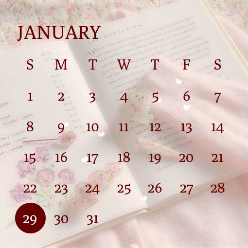 カレンダー Kalender Ide widget[DT9IWcx0tkOdie5ntiT3]