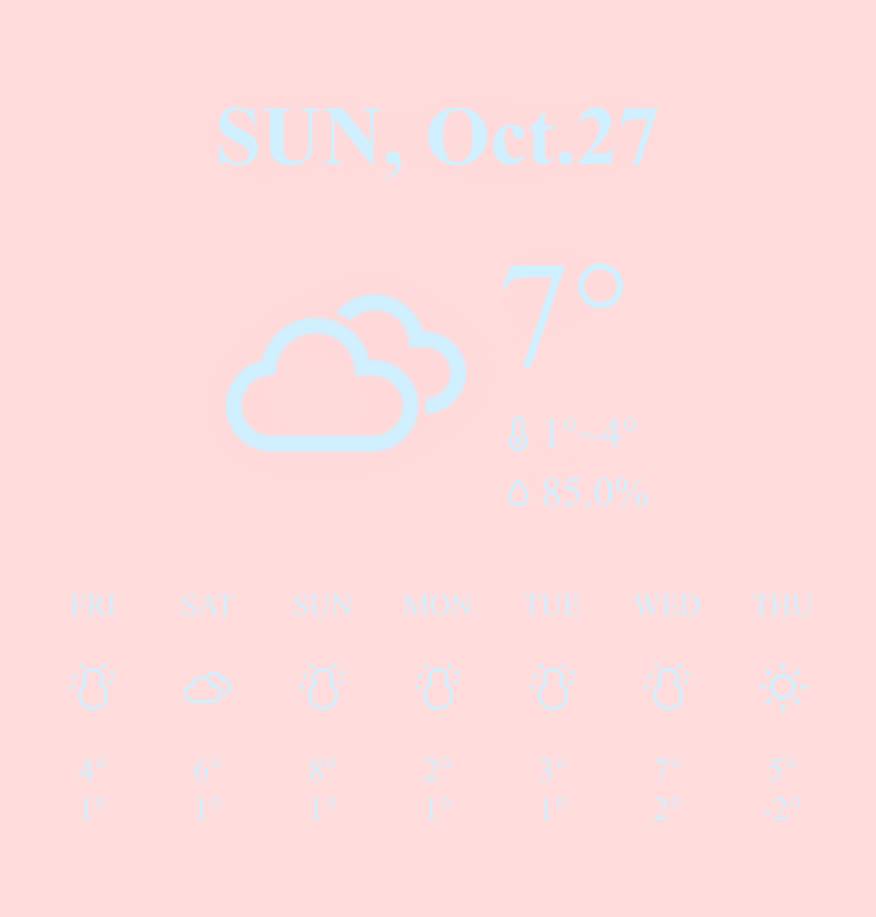 Pastel Weather Widget ideas[6Qn2imqU1BwLOVzbRMqZ]