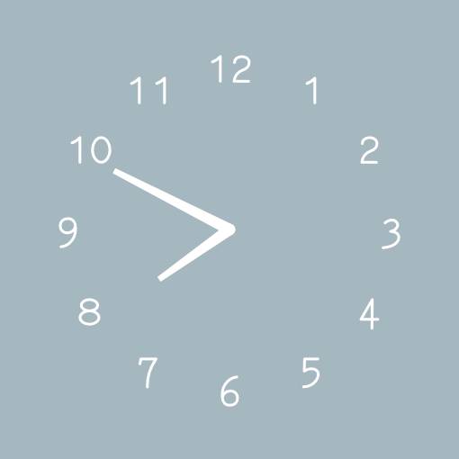 clock時計ウィジェット[RefDrGPyiKykjygR5G8e]