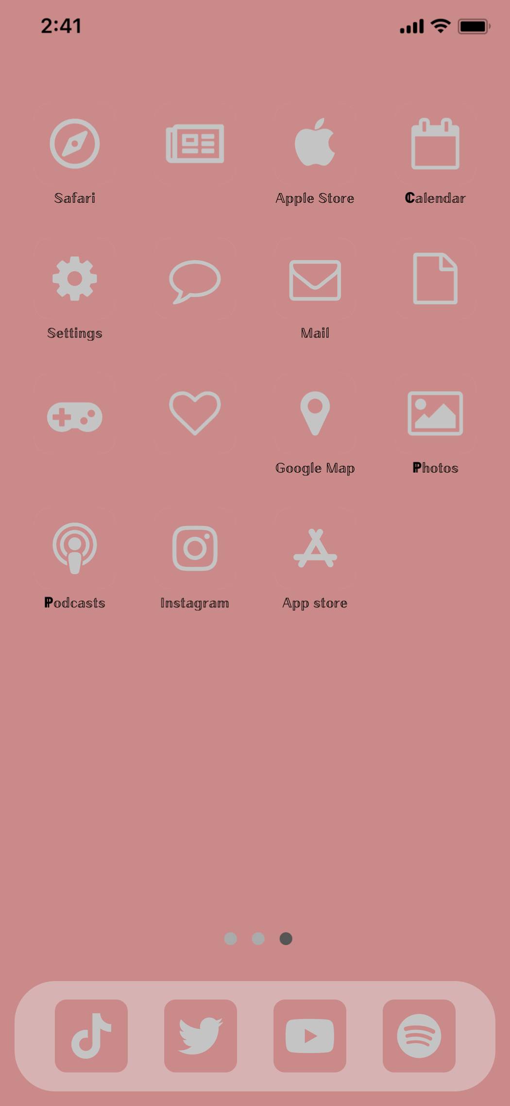 simple, easy aestheticHome Screen ideas[13Wg5oGkGUQf2eeRiyBI]