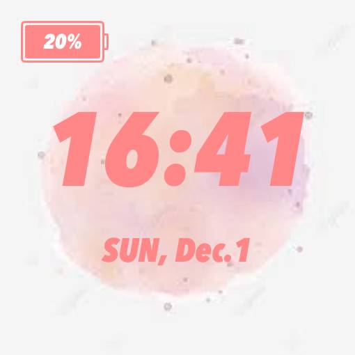 Time Widget ideas[iVlEWoABlXafYHESqdsK]