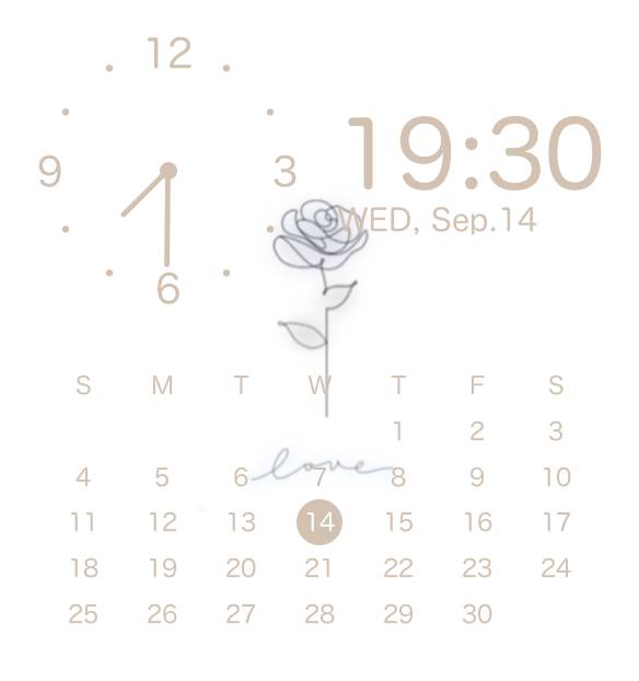 Reloj Ideas de widgets[v675GTEr1QZlwQYdmYJD]