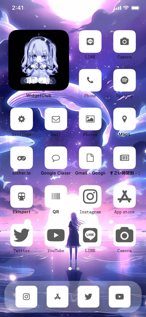 静かな夜 主屏幕创意[8faHk8nhG18RPAtj3SdA]