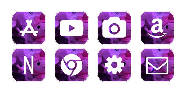 purple aesthetic pack 應用程序圖標包[M5qMTHeKDcutaSFXhiUB]