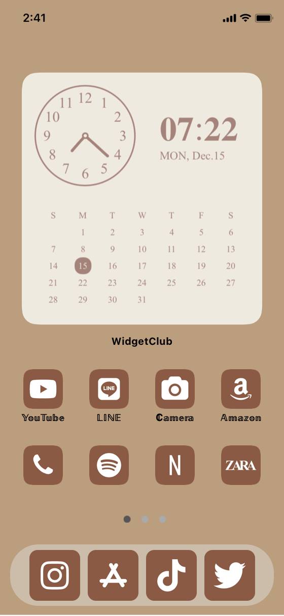 おしゃれなテンプレートHome Screen ideas[fHILihoshg3E0CCTC98P]