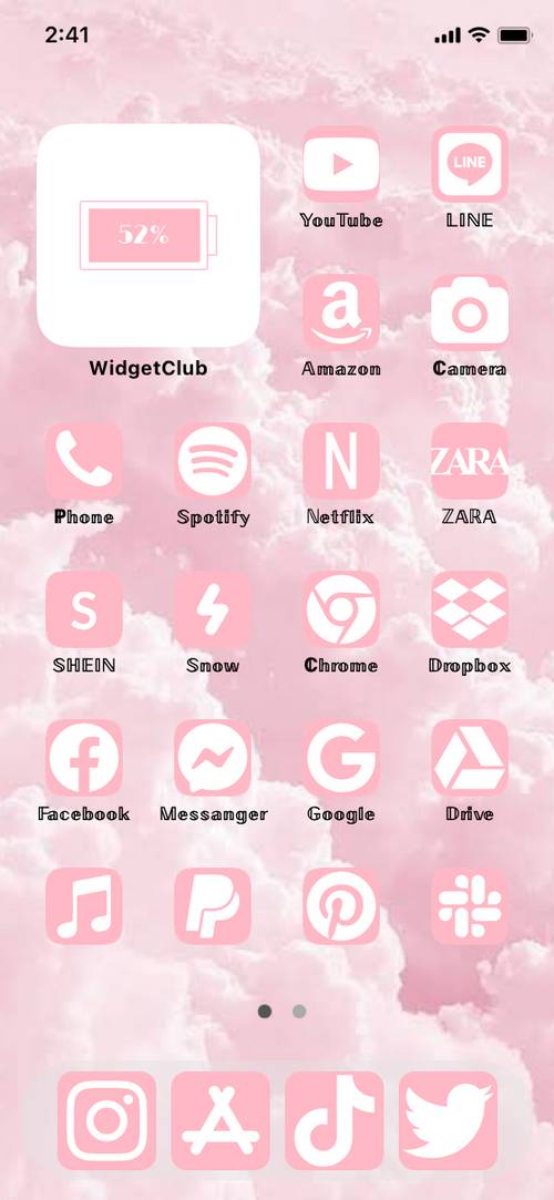 ピンク統一 Home Screen ideas[pBc35LfdtOskSpDlHqnh]