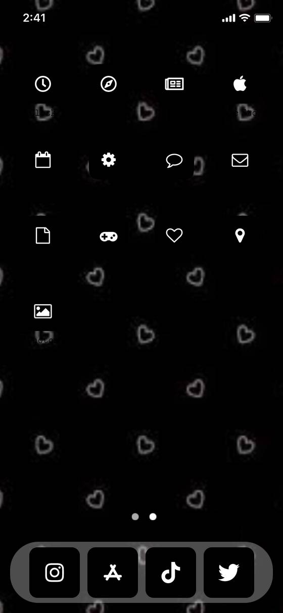黒統一Home Screen ideas[Lpay9WqneeKyDUemPK9W]