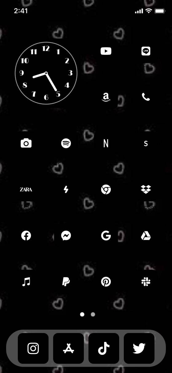黒統一Home Screen ideas[Lpay9WqneeKyDUemPK9W]