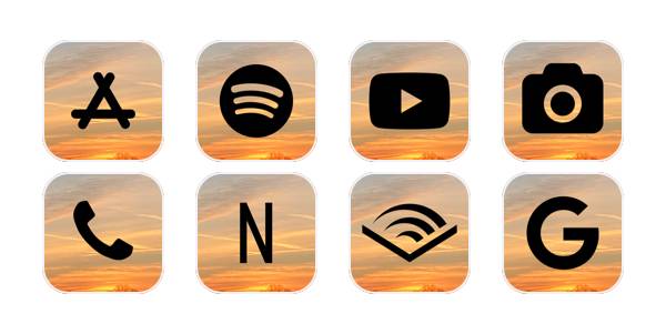 sunset 🌅 App Icon Pack[sJcogcGYLZA3wseFzRKG]