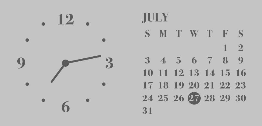 カレンダー Reloj Ideas de widgets[ZhY4jQ4jlzObALSJsrKu]