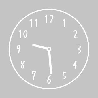 Horloge Idées de widgets[s5Wf2m14w6SkJDEHX4q4]