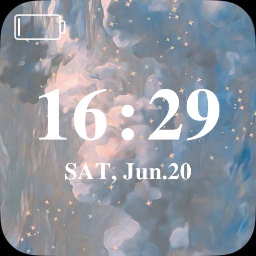 Pastel Time Widget ideas[RzV2AjI7mYO0RuQoxfcb]