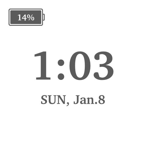 Time Widget ideas[8D13u5ZWbgVmjevY962M]
