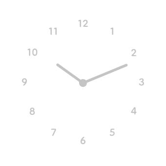 Reloj Ideas de widgets[Yjl8EqGC672JLQFoBZ6N]