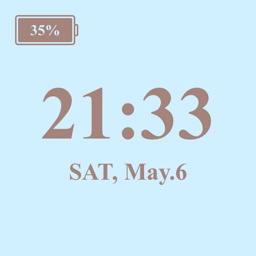 Time Widget ideas[2mYyG0xBqh5pFmY6HbtJ]