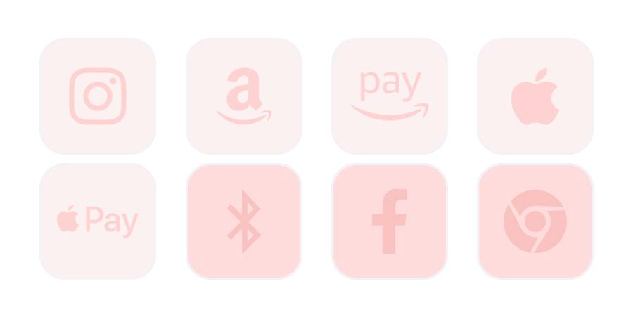 pink icons Pachetul de pictograme pentru aplicație[ok06zrixsro4SIReGm9O]