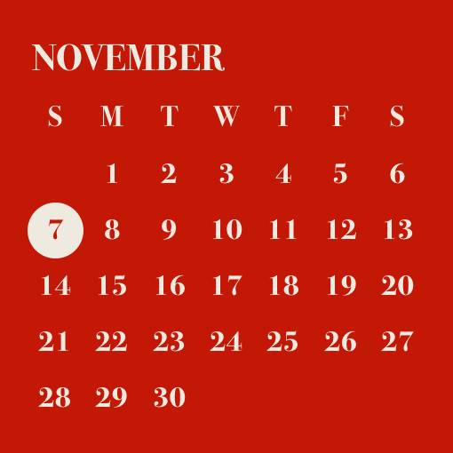 Rood Kalender Widget-ideeën[templates_8aggPAaDYh2exPflMPnk_ED0AC240-48EC-4AB5-9EA1-EB707775AC0B]