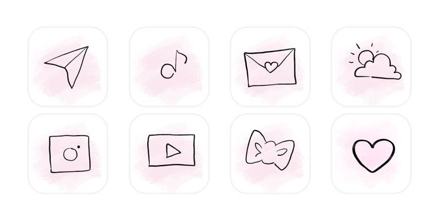 pink Pacote de ícones de aplicativos[li885j7F2QcanxAyaZL9]