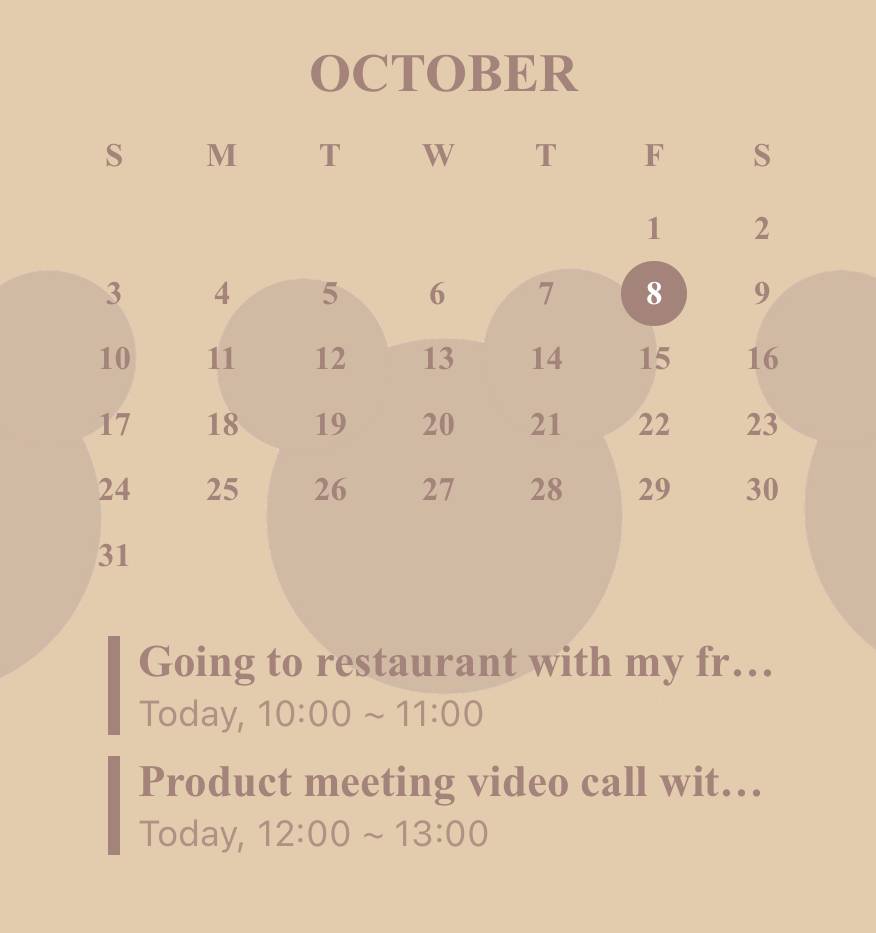 🧸 Kalendar Ideje za widgete[SzGe8sKcV6DscndD0nz0]