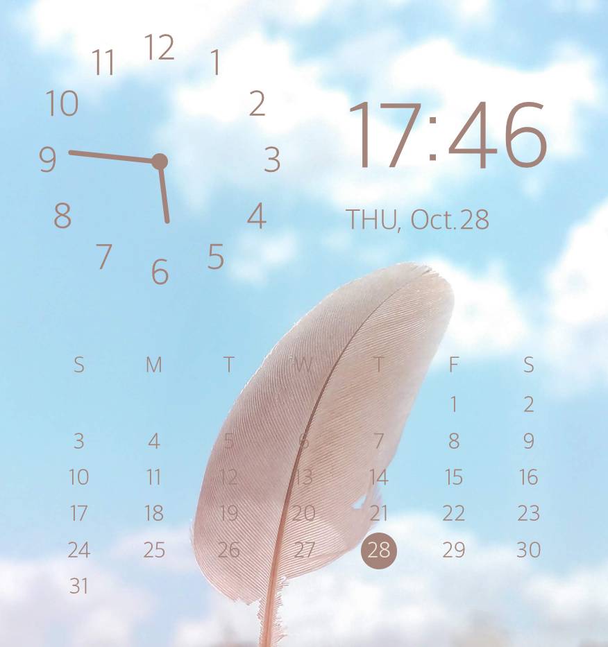 🕊 Clock Widget ideas[rD3nVCDQRcTklqJ3kYsJ]