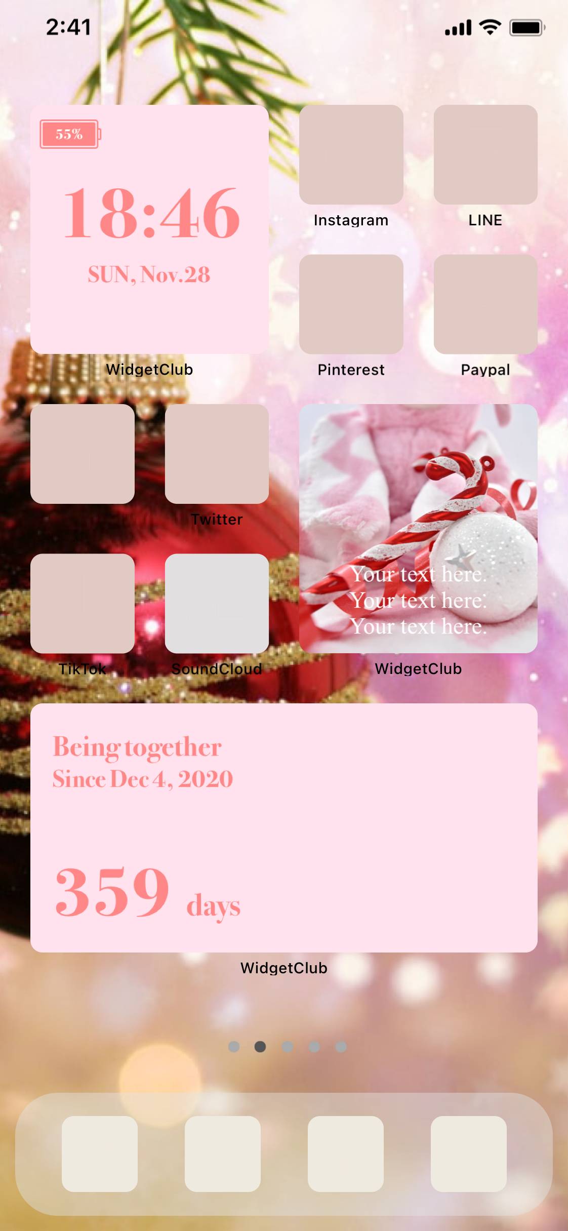 pink christmasHome Screen ideas[LPXZgvgy6pHBpNpWeAYU]