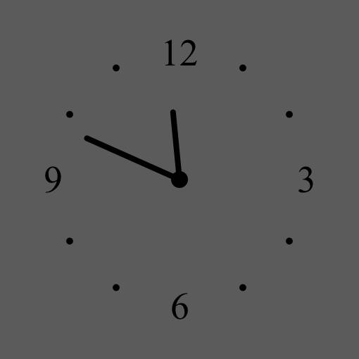 Gray Clock Widget ideas[templates_ryaOhdva6q5F2eeFsdNt_69011799-1585-4D63-A3D8-7EFBC29B6882]