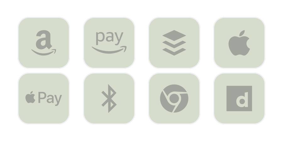 green Paquete de iconos de aplicaciones[WaEeit5xvNTg8HnYLrzu]