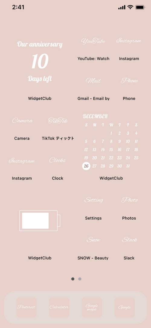pink text Home Screen ideas[R7aO5wzeCOzzgItarLxF]