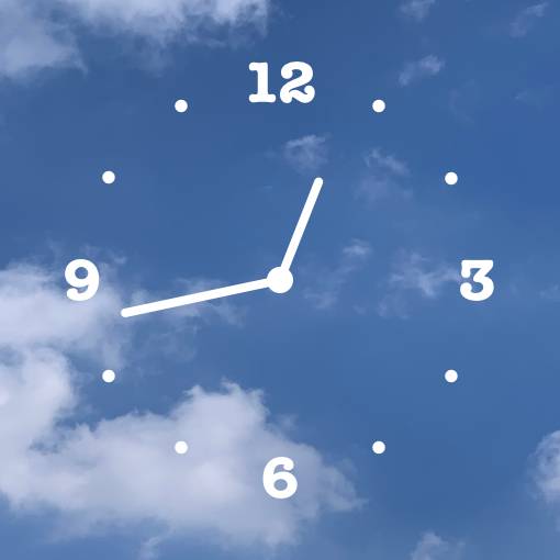 sky Horloge Idées de widgets[MPYa0DHVbMjksPxdT1As]