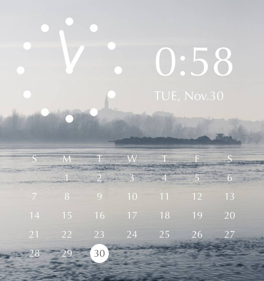 ☁️ Horloge Idées de widgets[7gZAmkSqjgmnZvtNTpUp]