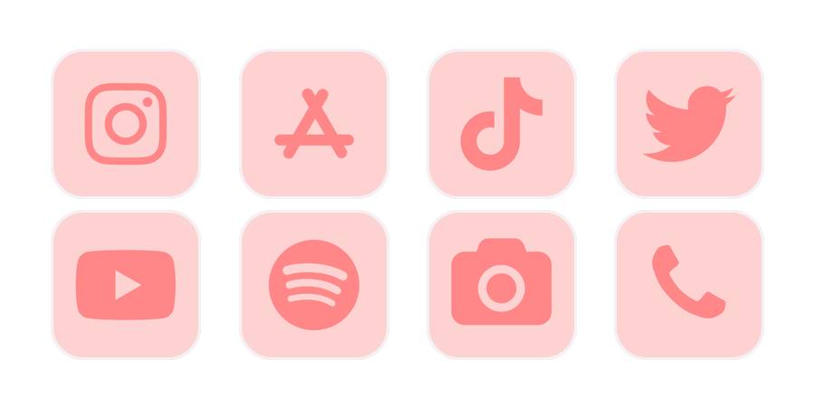 Pink حزمة أيقونة التطبيق[enOiK4gORNLV4y7ppWmG]